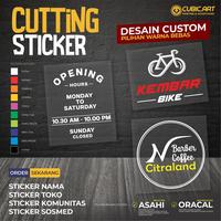 Gambar cutting sticker custom - Asahi dari cubic art printing undefined 1 Tokopedia