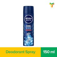Gambar Nivea Men Deodorant Cool Kick Spray 150Ml dari Yogya Online undefined 1 Tokopedia