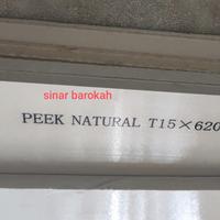 Gambar plat sustapeek PEEK 15mmx50mmx280mm dari sinar barokah. undefined 1 Tokopedia