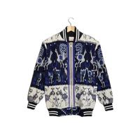 Gambar JAKET BOMBER PRIA | JAKET PRIA | JAKET TENUN ETNIK TROSO MOTIF TORAJA dari ISTANA TENUN JEPARA undefined 2 Tokopedia