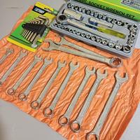 Gambar top Paket Kunci Shock Shok Sok 40Pcs Aiwa + Kunci Ring Pas 11Pcs 8-22mm + Kunci L Set 9Pcs Victory Kunci bengkel motor komplit Kunci shock 1 set lengkap - Paket Hemat dari brimostore undefined 4 Tokopedia