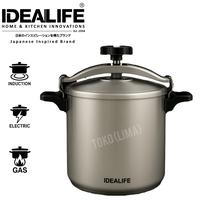 Gambar Panci Presto Idealife PC 1201 12 Liter Induksi Gas Listrik Pressure Cooker Alumunium High Quality - KADO EXTRA dari Toko Lima_NEW undefined 1 Tokopedia