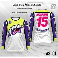 Gambar jersey trail enduro motocross baju trabas grasstrack sepeda downhill free custom nama dan nomor - Biru, ANAK SIZE 3 dari BK KAOS JAYA undefined 1 Tokopedia