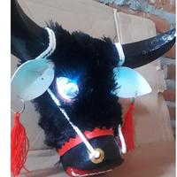 Gambar ADA Mainan Anak Bantengan Mata Menyala | Jaranan | Kuda kepang | Kuda Lumping | Topeng Banteng Kayu - Bulu Putih, Merah dari AMELIANA PEDIA undefined 3 Tokopedia
