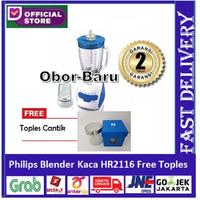 Gambar Philips Blender Kaca 2 Liter - HR2116 Biru - Tanpa Bonus dari OborBaru undefined 1 Tokopedia