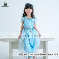 Gambar TERMURAH Baju Princess Yasmin Aladdin Gaun Princess Jasmine Anak Perempuan Gratis Bando Princes Jasmin by Canaregio dari MAJIDIN CELL undefined 2 Tokopedia
