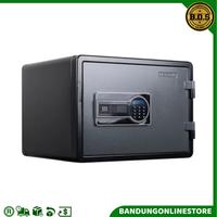 Gambar Brankas Krisbow 49,5 x 43 x 35,5 Cm Vulcanic Brangkas Tahan Api Fire Safe Box Deposit Abu-abu dari BandungOnlineStore_NEW undefined 2 Tokopedia