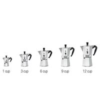 Gambar READY BARU Bialetti - Moka Express 6 Cups - Mokapot Alat Seduh Kopi Manual Coffee Maker dari Cozathif undefined 4 Tokopedia