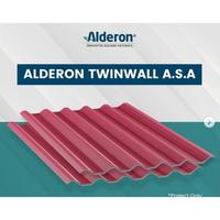 Gambar Atap Alderon Asli uPVC Twinwall Double Layer Lebar 860 10mm Bekasi murah - 7M, Biru dari Stars Bangunan undefined 2 Tokopedia