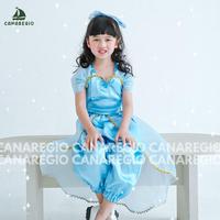 Gambar TERMURAH Baju Princess Yasmin Aladdin Gaun Princess Jasmine Anak Perempuan Gratis Bando Princes Jasmin by Canaregio dari MAJIDIN CELL undefined 1 Tokopedia