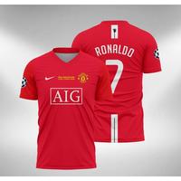 Gambar Jersey Ronaldo MU Home 2007 2008 Lengan Pendek - M dari JerseySport14 undefined 1 Tokopedia