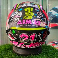 Gambar NHK GP R TECH STREET ALONSO MANDALIKA ORIGINAL NHK - XS dari Supri helmet galeri undefined 3 Tokopedia