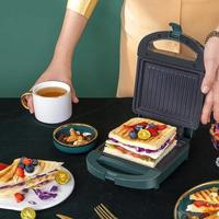 Gambar Breakfast Sandwich Maker Pemanggang Roti Toaster / Panggangan Roti Bakar Listrik Alat Panggang Roti Sandwich. Ready - Hijau dari EVBUY undefined 1 Tokopedia