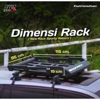Gambar Rak Roofrack Sunrise Bagasi Atas Mobil Rhino Pegasus Medan Kaki Roofill Body Crossbar Avanza Rush Xpander Calya Fortuner Innova - RAK ONLY dari CV WIRAJAYA undefined 4 Tokopedia