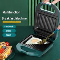 Gambar Breakfast Sandwich Maker Pemanggang Roti Toaster / Panggangan Roti Bakar Listrik Alat Panggang Roti Sandwich. Ready - Hijau dari EVBUY undefined 3 Tokopedia