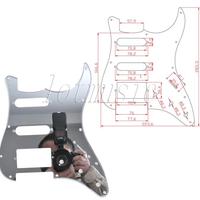 Gambar 2 Mirror Surface Electric Guitar Scratch Plate SSH Pickguard For Electric Strat Replacement dari las nug undefined 2 Tokopedia