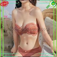 Gambar bra set / set bra / bh set wanita seksi / bh setelan wanita dan celana dalam wanita/ bra dan celana dalam wanita model kupu kupu / bikini /seserahan / kado pernikahan - jlingeric bisa cod termurah tbb825 - Biru, 34 dari indramaya undefined 4 Tokopedia