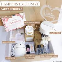 Gambar ZONACUSTOM - Hampers Reed Diffuser & Scented Candle & Humidifier / Kado Ulang Tahun / Hampers Wedding / Kado Wisuda / Kado Nikah / Kado Anniversary / Kado Hari Ibu / Kado Hari Guru / Kado Lebaran / Giftbox Lilin Aromaterapi / Lampu Tidur - Paket Exclusive, Happy Birthday dari VIKA 67 STORE undefined 1 Tokopedia
