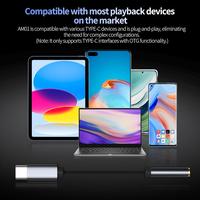 Gambar KZ AM01 USB DAC AMP CX31993 MAX97220 USB C Dongle Adapter Earphone dari Voltix.co undefined 4 Tokopedia