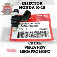 Gambar Injector / Injektor Honda K-15 Kualitas Asli Original Honda Sudah Pasti Presisi Sangat Bagus Tidak Berebet Atau Nyandat-Nyandat, Langsam Stabil Dan Awet Untuk Motor Cb 150R, Versa New, Mega Pro Mono dari SWARASHOP87 undefined 1 Tokopedia