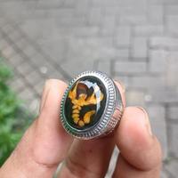 Gambar CINCIN BATU AKIK EDONG PANCAWARNA MOTIF SCORPIO ORIGINAL - 8 dari Dapper Martz undefined 1 Tokopedia