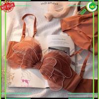 Gambar bra set / set bra / bh set wanita seksi / bh setelan wanita dan celana dalam wanita/ bra dan celana dalam wanita model kupu kupu / bikini /seserahan / kado pernikahan - jlingeric bisa cod termurah tbb825 - Biru, 34 dari indramaya undefined 1 Tokopedia