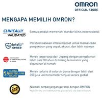 Gambar Omron HEM-7600T Blood Pressure Monitor with Intellisense Technology & Intelli Wrap Cuff dari TECHNO CENTER ID undefined 4 Tokopedia