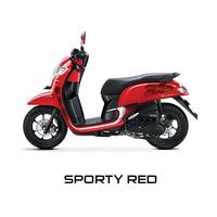 Gambar Cover Body Halus Panel Tameng Depan Scoopy Fi Esp Led New Ban Donat K93 2017-2020 Warna Merah Glossy dari HasyaMotorParts undefined 3 Tokopedia