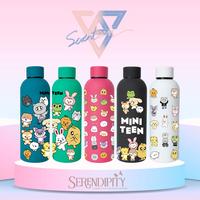 Gambar Tumbler Lulu Seventeen Miniteen Series | botol air minum 500ml kpop S.Coups Jeonghan Joshua Jun Hoshi Wonwoo Woozi DK Mingyu The8 Seungkwan Vernon Dino - BLACK, DESIGN D dari Serendipity Gift undefined 1 Tokopedia