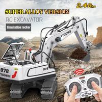 Gambar Remote Control Excavator 11 CH 1:20 Crawler 2.4Ghz Rc Excavator Mainan Anak Laki-laki Teknik Penggali Mobil Mainan Anak dari pttigaputra-2 undefined 3 Tokopedia