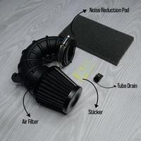 Gambar Open Filter Udara Variasi Aerox (Old, New) & Nmax (New). OF BIG - Hitam, +Noise Reductor dari VIKA 67 STORE undefined 5 Tokopedia