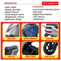 Gambar UWINFLY D75 Sepeda Listrik 48V/12AH Garansi Resmi - Red, Kurir Toko ( Jabodetabek ), Sepeda Only dari SUPERGADGET undefined 2 Tokopedia