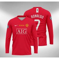 Gambar READY JERSEY RONALDO MU HOME 2007 2008 LENGAN PANJANG - L dari Eleganzaonlineshop undefined 1 Tokopedia