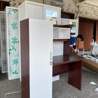 Gambar Meja Belajar MBSC Jasmine sonoma dari Cahaya Meubel Lombok undefined 5 Tokopedia
