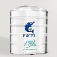 Gambar Toren Tandon Tangki Air Stainless Steel AISI 304 Excel GS 2000 TK ( Tanpa Kaki / Rata ) Kapasitas 1000 Liter Tebal 0.5 mm dari Material Rejeki Makmur undefined 3 Tokopedia