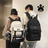 Gambar Tas Ransel / Tas sekolah remaja SMP / SMA - Full Hitam dari Paw Pawdle undefined 1 Tokopedia
