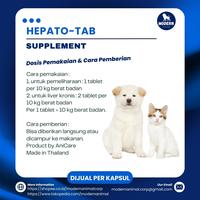 Gambar Hepato-tab (100 Tablet) - ANI CARE - (DIJUAL PER KAPSUL/TABLET) dari Modern Animal undefined 3 Tokopedia