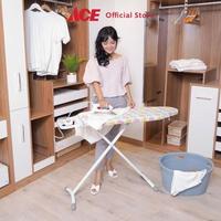 Gambar Meja setrika lesehan/meja gosok baju duduk lantai/meja setrikaan lipat santai 117X34.5 Cm - Putih Papan Setrikaan Alas Tempat Setrika Ironing Board Perlengkapan Rumah Tangga dari atul awut undefined 4 Tokopedia