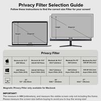 Gambar NEW FILTER ANTI SPY LAPTOP - LAYAR PRIVASI - ANTI RADIASI, ANTI BLUE LIGHT - 13.3" dari Etci Studio undefined 5 Tokopedia