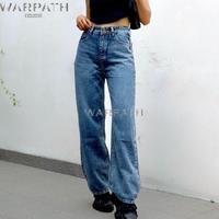 Gambar WARPATH - Swaggy 8122 Highwaist Straight Loose Jeans Medium Grey - 34 dari alifiandraprdp undefined 2 Tokopedia