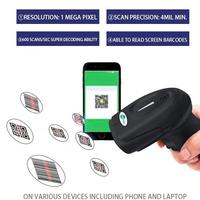 Gambar Barcode Reader Portable 1D 2D Usb Wireless Barcode Scanner Support Screen Scanning 1megapixel dari Skyggeflamme undefined 3 Tokopedia