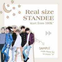 Gambar Standee Real Size Custom Standing Lipat Kpop - Impraboard full, Flexi dari Rama-Home undefined 1 Tokopedia