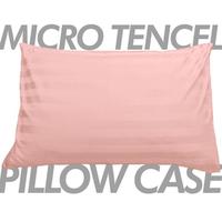 Gambar sarung bantal micro tencel stripes jumbo size king koil pillow case microtencel - PEACH, 51 x 76 cm dari Alaqua Outlet Ind undefined 2 Tokopedia