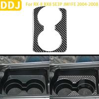 Gambar For Mazda RX-8 RX8 SE3P JM1FE 2004-2008 Accessories Arm Rest Panel Cup Holder Frame Carbon Fiber Modified Interior Sticker dari Dzzle Drop undefined 1 Tokopedia