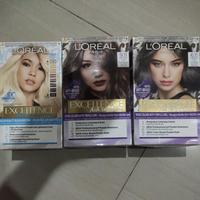 Gambar Loreal paris exellence hair color dark brown / moka brown / brown / smoky ash / silver ash / bleaching/ matt ash / lavender ash - smoky ash, 1 box dari ESSHA STORE undefined 3 Tokopedia