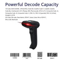 Gambar Barcode Reader Portable 1D 2D Usb Wireless Barcode Scanner Support Screen Scanning 1megapixel dari Skyggeflamme undefined 5 Tokopedia