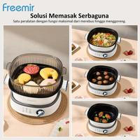 Gambar [ToleSmart] NEW [CHEF ARNOLD] freemir Split Panci Listrik Multifungsi Panci Elektrik Serbaguna Cooker dari ToleSmart undefined 3 Tokopedia