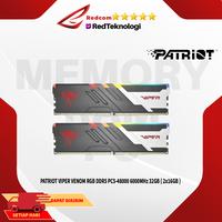 Gambar PATRIOT VIPER VENOM RGB DDR5 PC5-48000 6000MHz 32GB ( 2x16GB ) | RAM PC DDR5 dari RedTeknologi-Redcom undefined 1 Tokopedia
