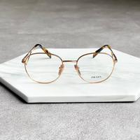 Gambar Kacamata PRD Trian*gle Logo Clear Glasses Rosegold / Havana dari SN STORE - undefined 2 Tokopedia