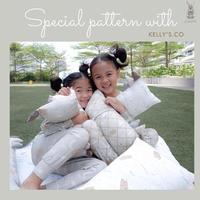 Gambar Carrol Baby X Kelly's.co Hugging Pillow Baby Size - Bantal Baby Tencel - Carrol X Kelly's.co Collections - Olive Mix Moon, Pillow + Case dari All-in-One Shop 77 undefined 3 Tokopedia